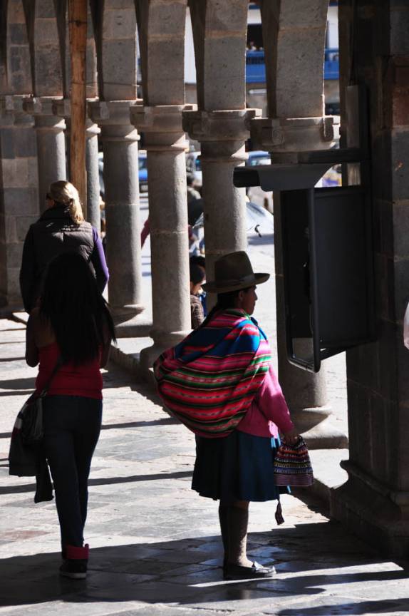 Plaza de Armas em Cusco, no Peru